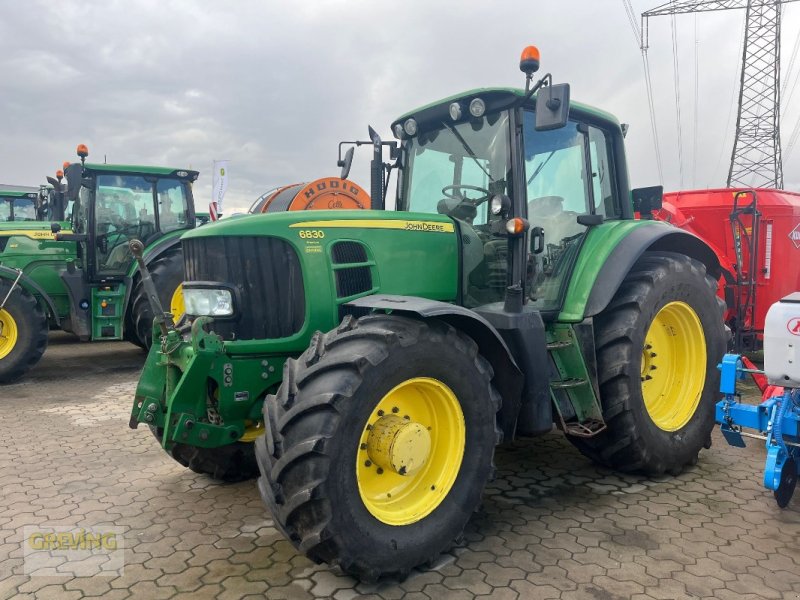 Traktor Türe ait John Deere 6830 Premium, Gebrauchtmaschine içinde Heiden (resim 1)