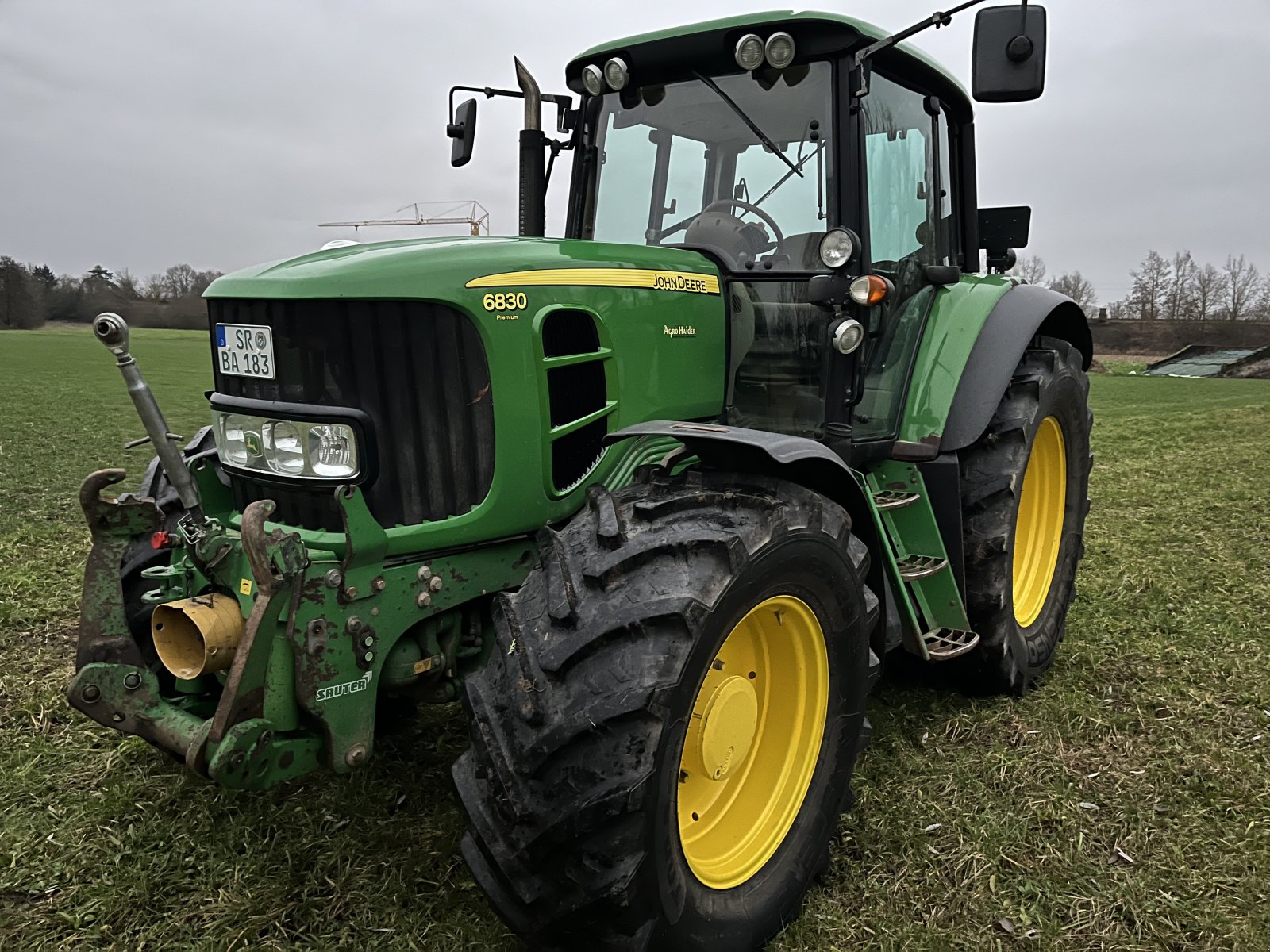 Traktor Türe ait John Deere 6830 PREMIUM, Gebrauchtmaschine içinde Perkam (resim 1)