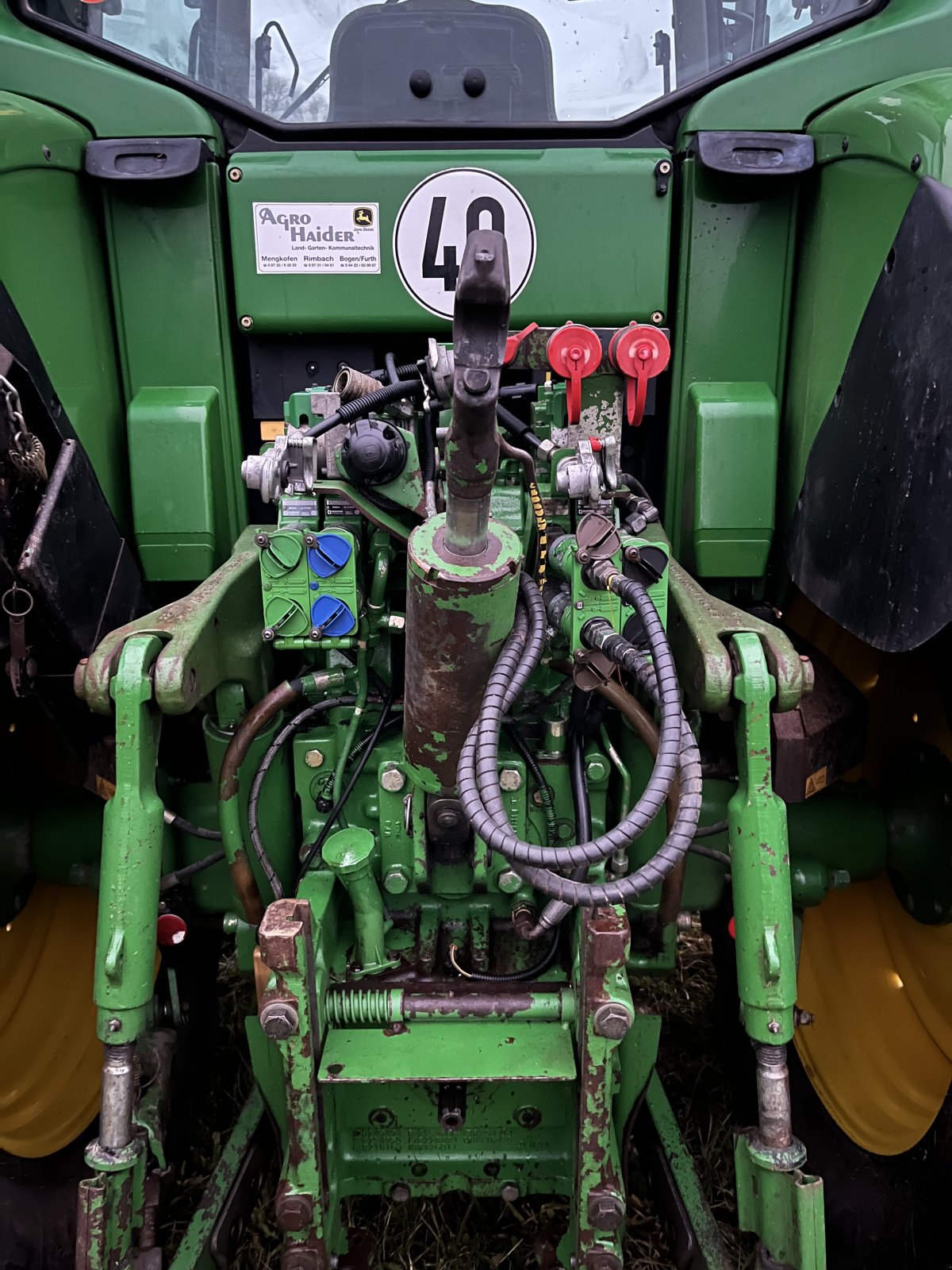 Traktor Türe ait John Deere 6830 PREMIUM, Gebrauchtmaschine içinde Perkam (resim 16)