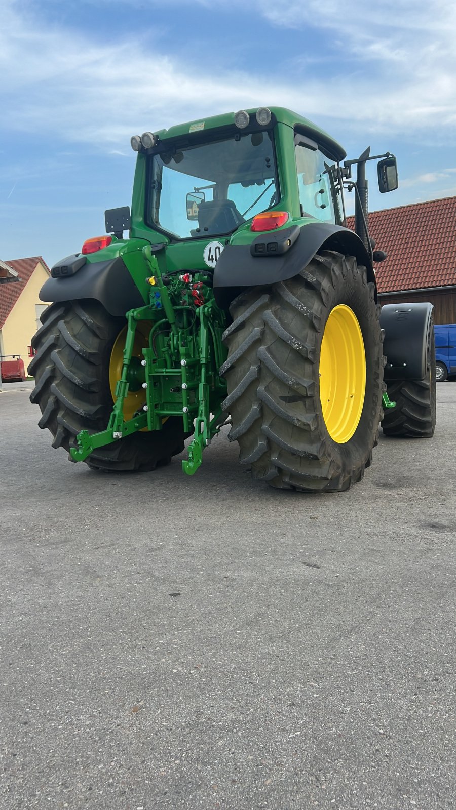 Traktor Türe ait John Deere 6830 PREMIUM, Gebrauchtmaschine içinde Weilheim (resim 4)