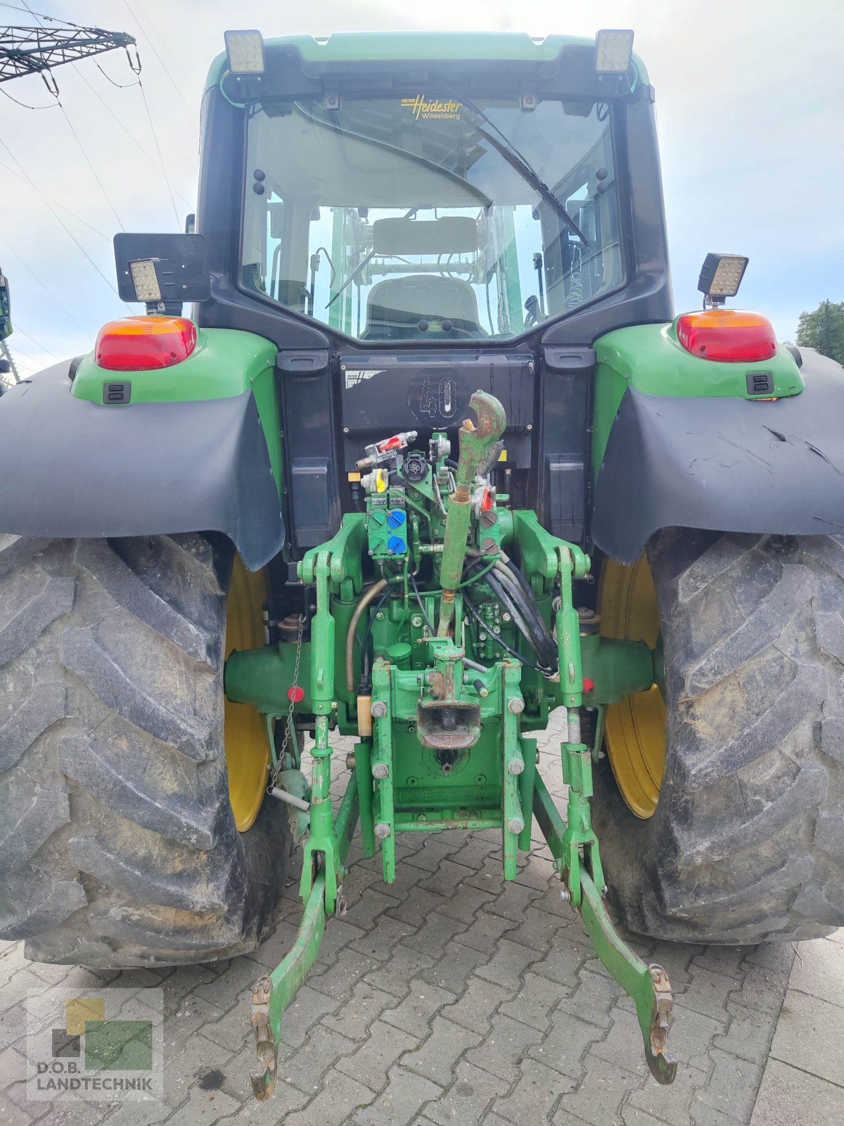 Traktor Türe ait John Deere 6830, Gebrauchtmaschine içinde Regensburg (resim 9)