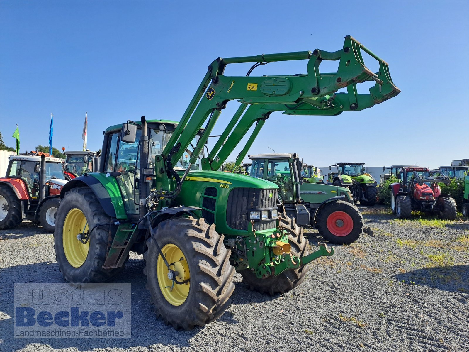 Traktor typu John Deere 6830, Gebrauchtmaschine v Weimar-Niederwalgern (Obrázok 3)