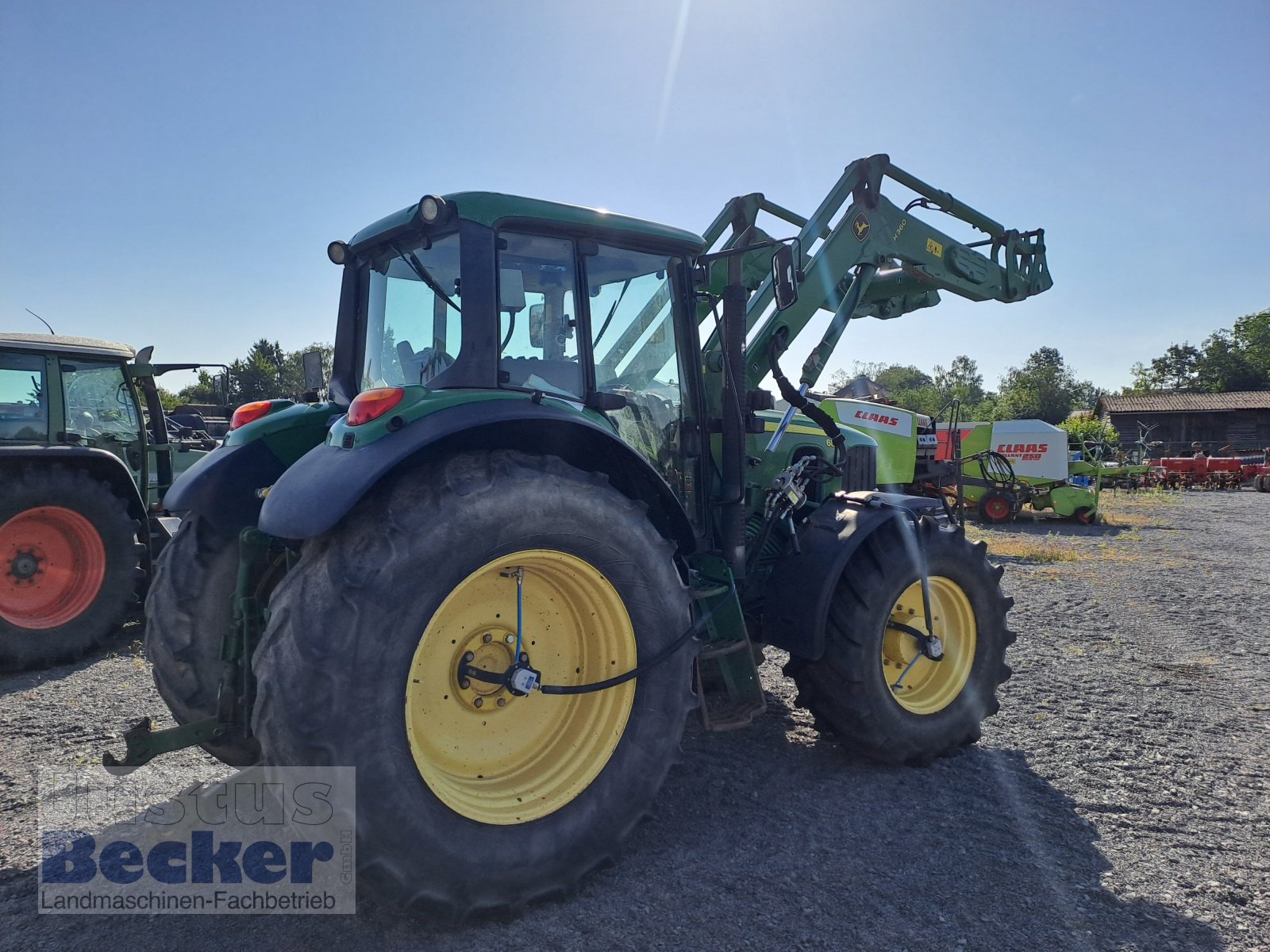 Traktor du type John Deere 6830, Gebrauchtmaschine en Weimar-Niederwalgern (Photo 5)