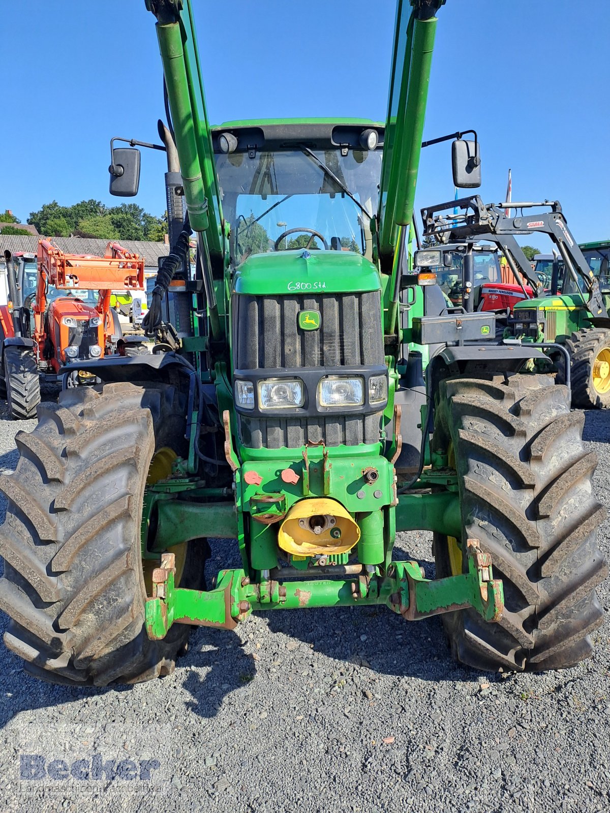 Traktor typu John Deere 6830, Gebrauchtmaschine v Weimar-Niederwalgern (Obrázek 6)