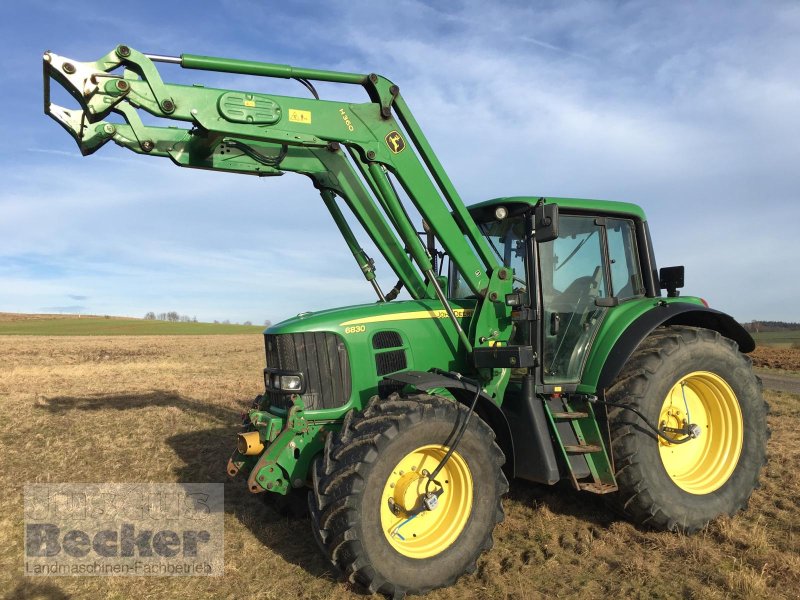 Traktor of the type John Deere 6830, Gebrauchtmaschine in Weimar-Niederwalgern (Picture 1)