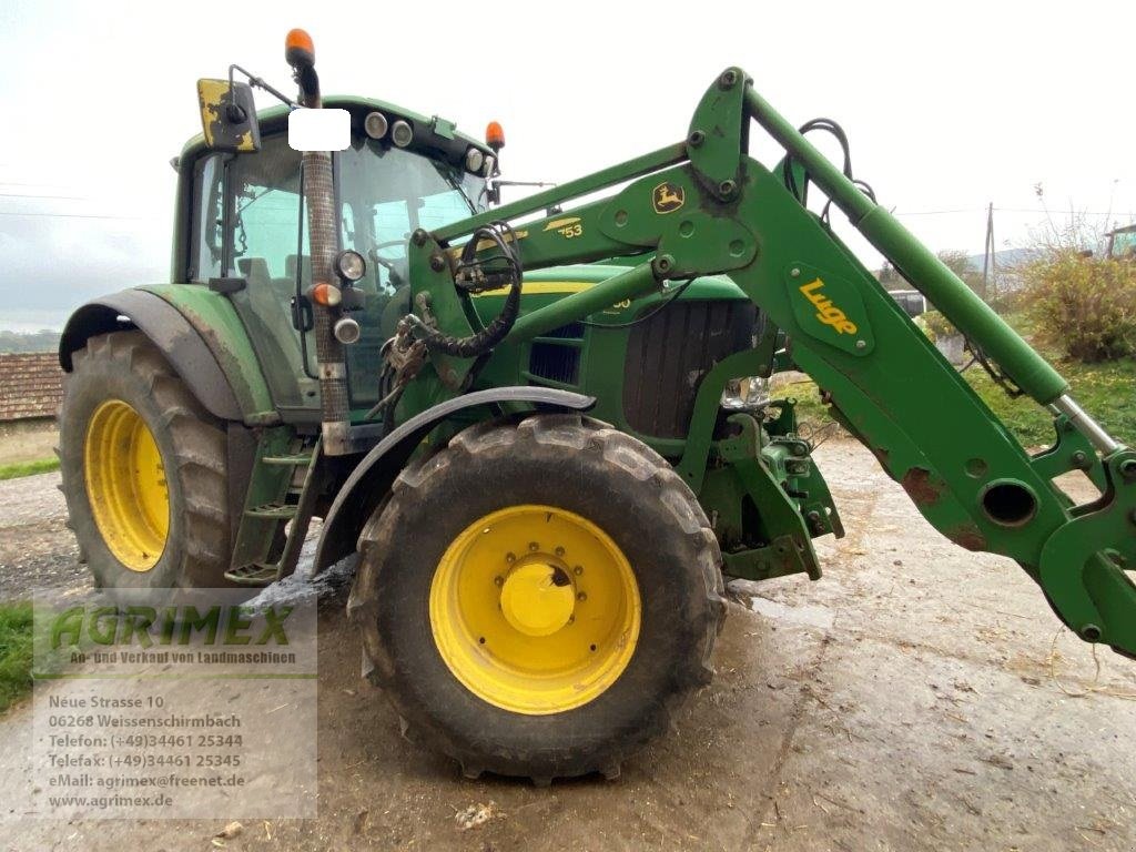 Traktor van het type John Deere 6830, Gebrauchtmaschine in Weißenschirmbach (Foto 2)