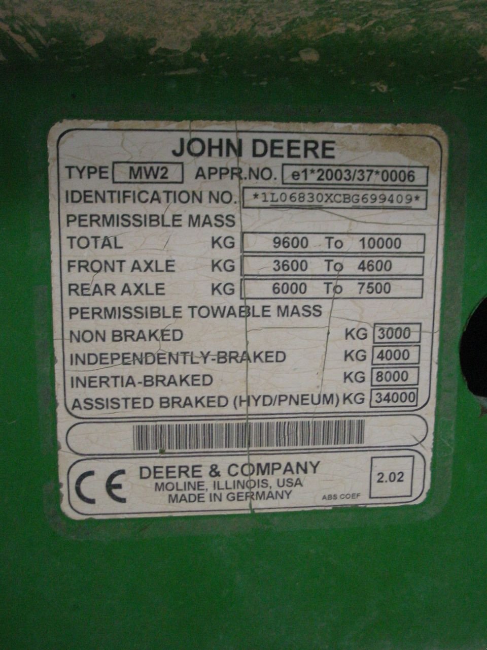 Traktor tip John Deere 6830PQ, Gebrauchtmaschine in Wieringerwerf (Poză 7)