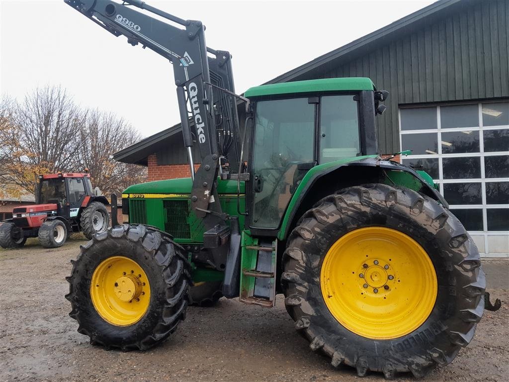 Traktor del tipo John Deere 6910 PowerQuad med ÅLØ 980 frontlæsser og trykluftbremser, Gebrauchtmaschine en Skive (Imagen 5)