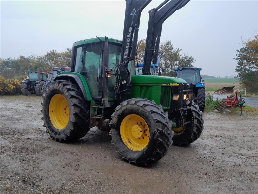 Traktor del tipo John Deere 6910 PowerQuad med ÅLØ 980 frontlæsser og trykluftbremser, Gebrauchtmaschine en Skive (Imagen 3)