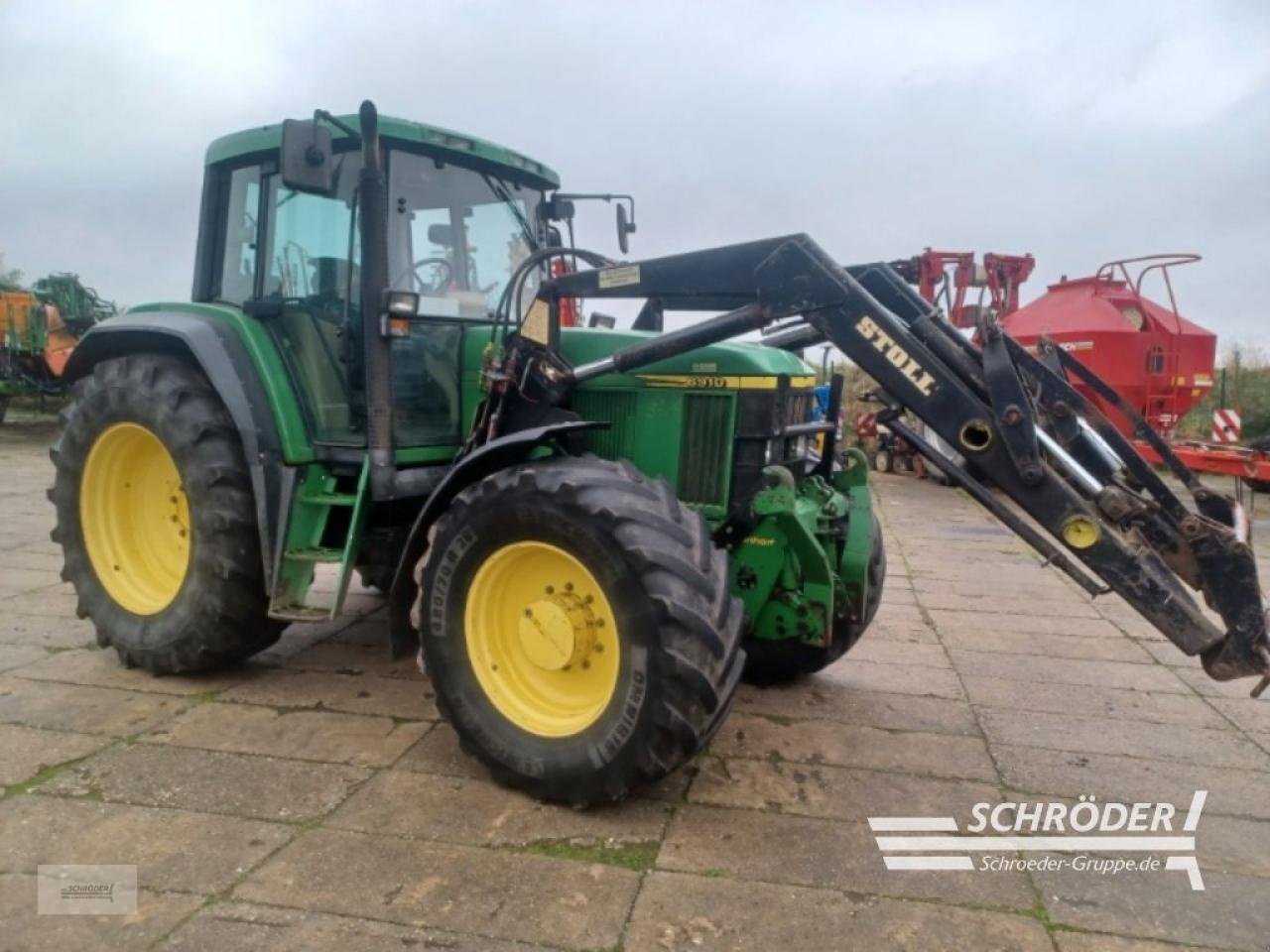 Traktor du type John Deere 6910, Gebrauchtmaschine en Langenweddingen (Photo 4)