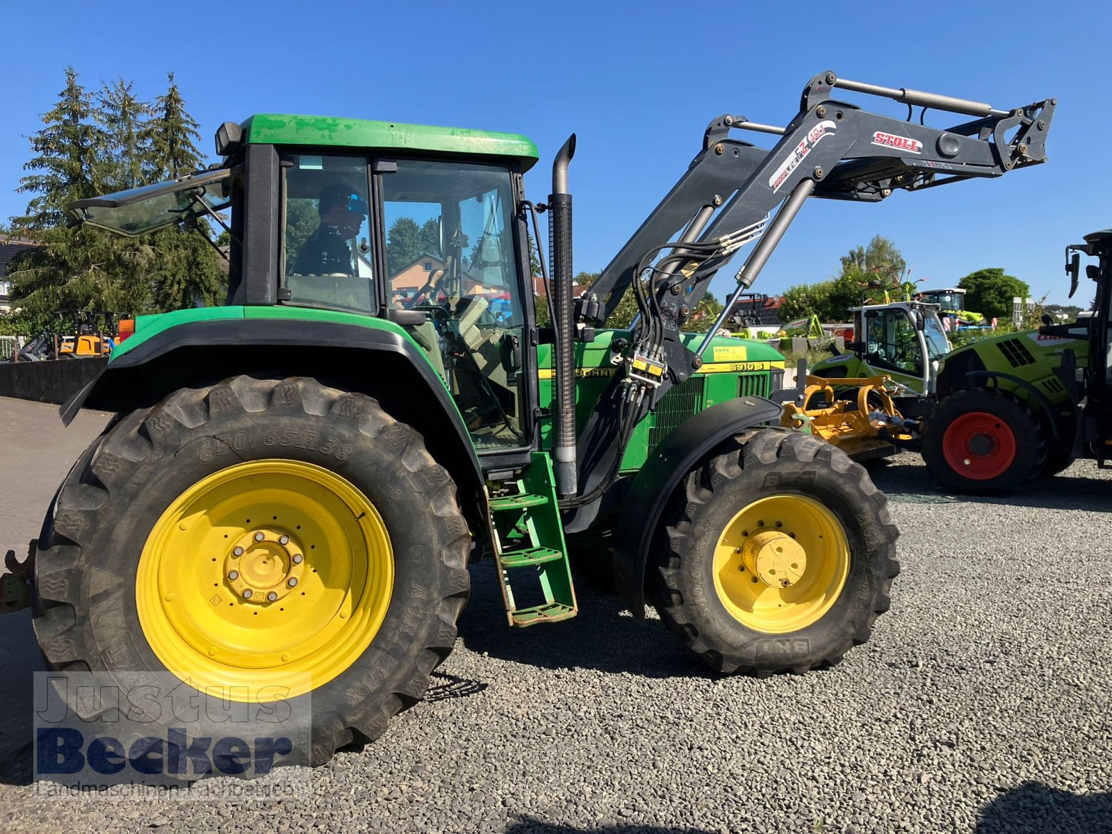 Traktor типа John Deere 6910S, Gebrauchtmaschine в Weimar-Niederwalgern (Фотография 2)