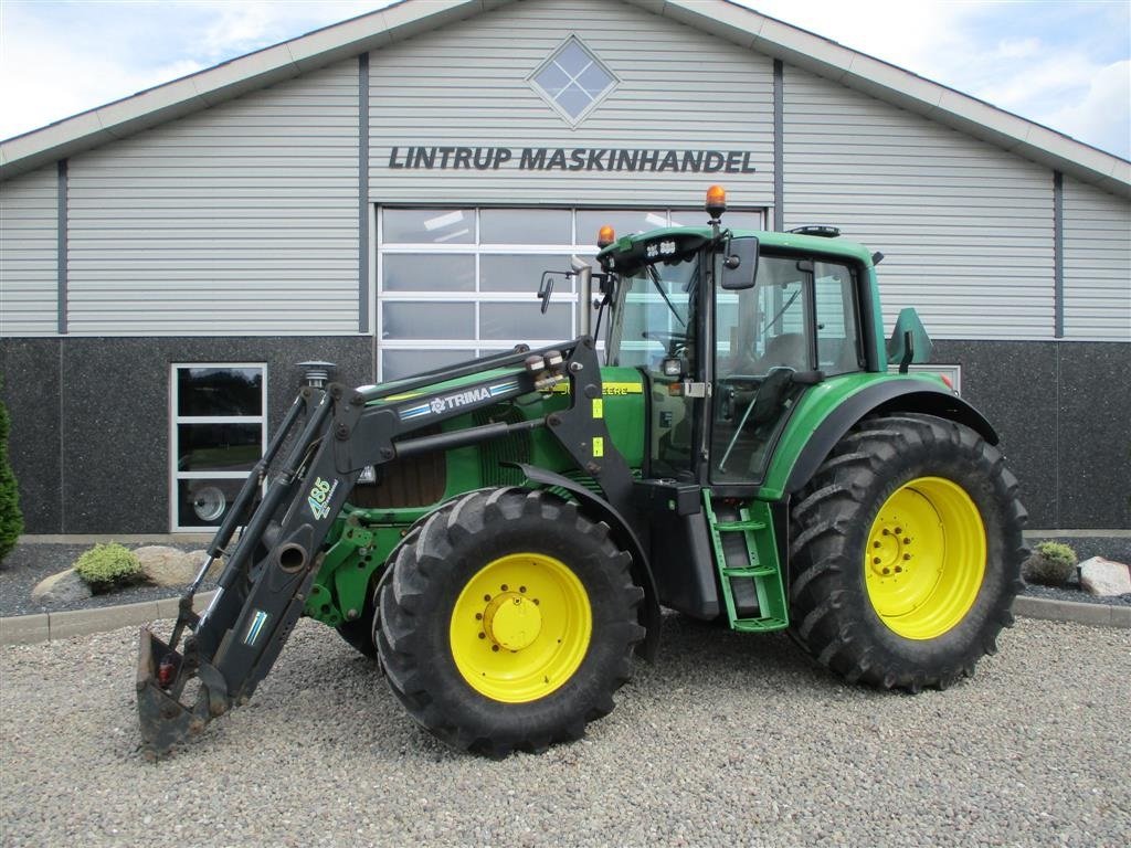 Traktor des Typs John Deere 6920 AutoPower med fuldhydraulisk Trima frontlæsser og frontlift, Gebrauchtmaschine in Lintrup (Bild 1)