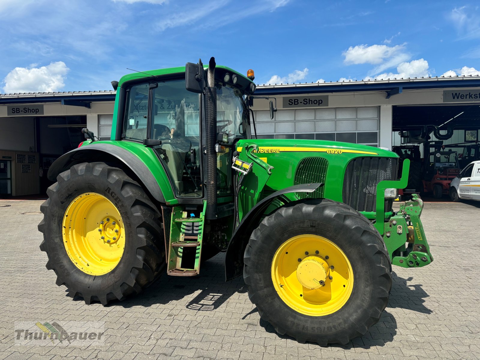 Traktor Türe ait John Deere 6920, Gebrauchtmaschine içinde Cham (resim 2)