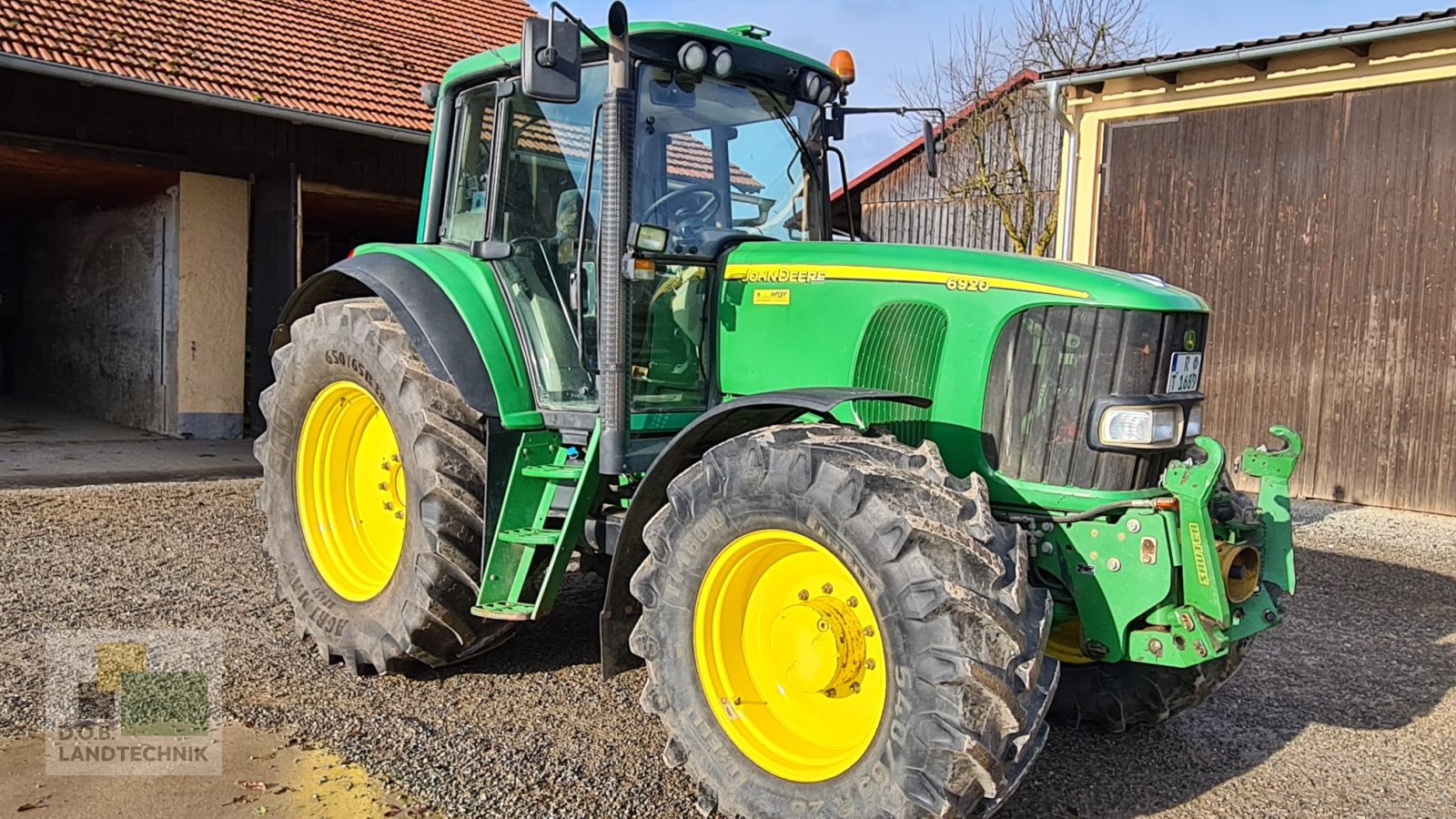 Traktor Türe ait John Deere 6920, Gebrauchtmaschine içinde Regensburg (resim 1)