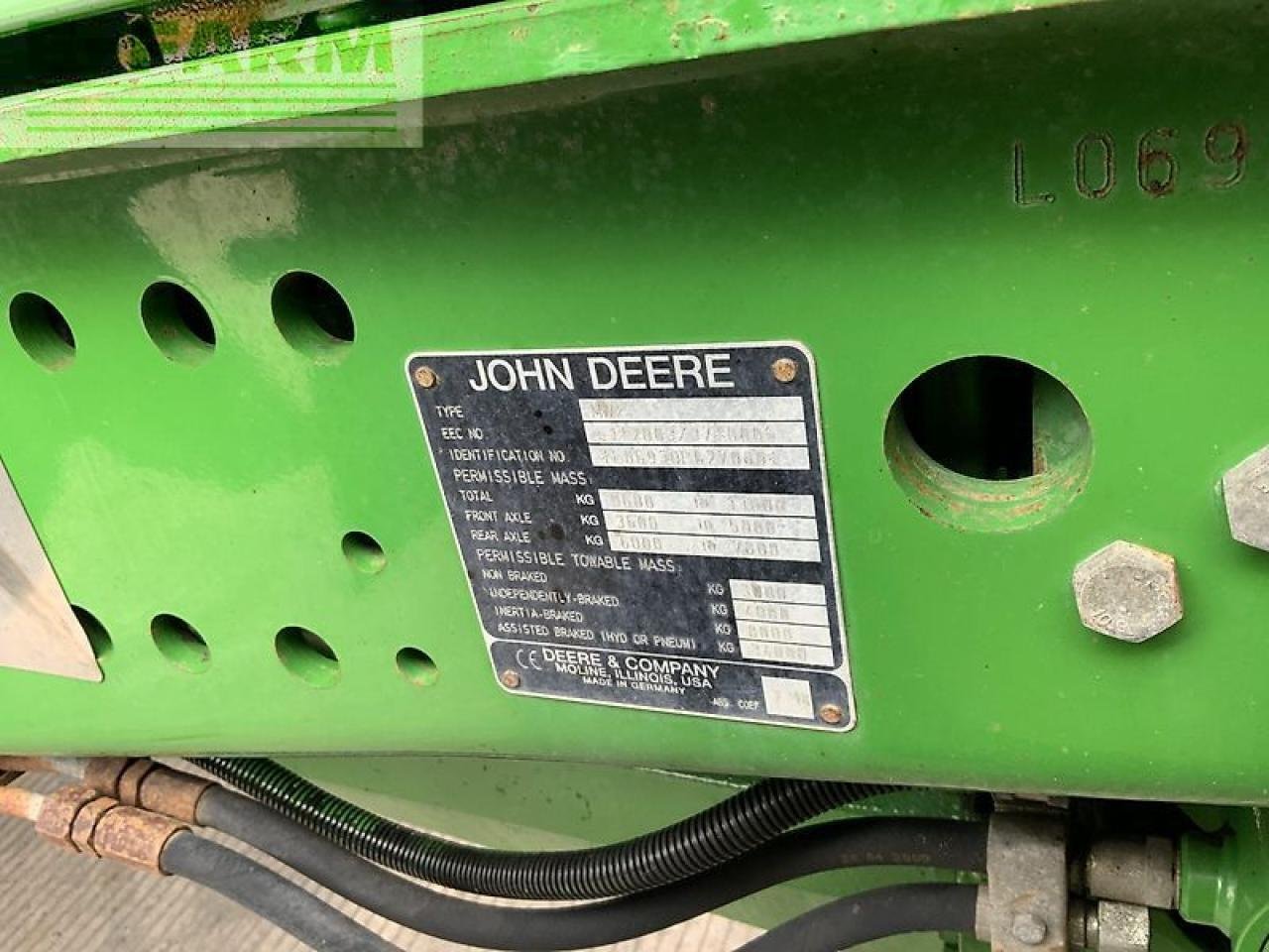 Traktor от тип John Deere 6930 premium tractor (st20974), Gebrauchtmaschine в SHAFTESBURY (Снимка 19)