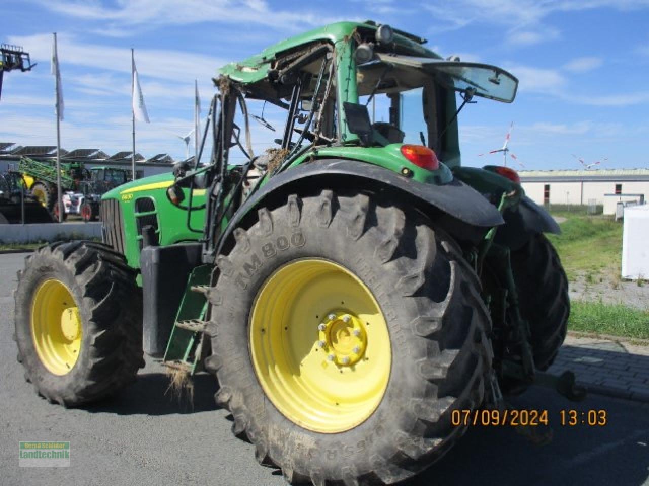 Traktor Türe ait John Deere 6930 Premium, Gebrauchtmaschine içinde Büren (resim 4)