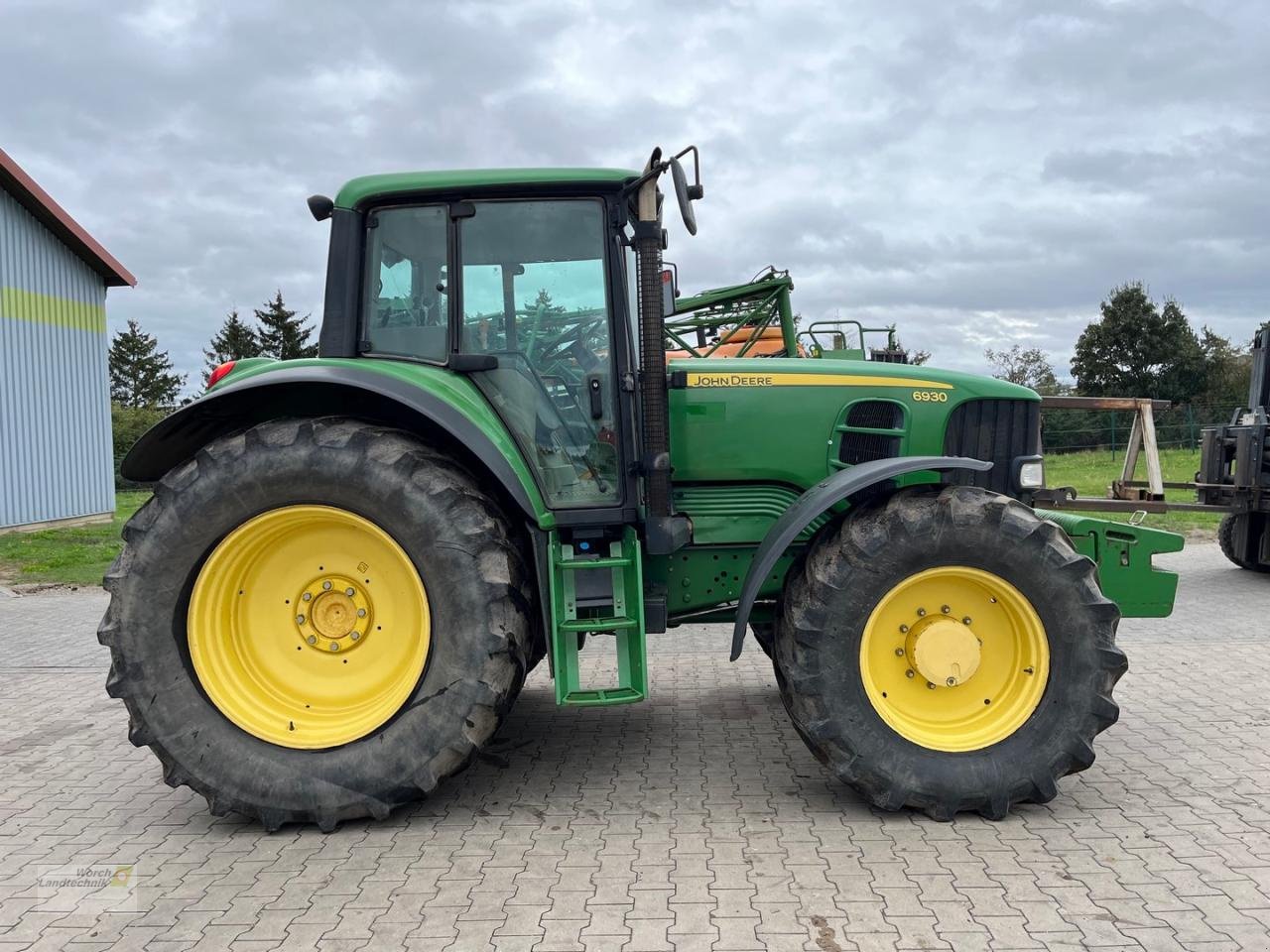 Traktor Türe ait John Deere 6930, Gebrauchtmaschine içinde Schora (resim 4)