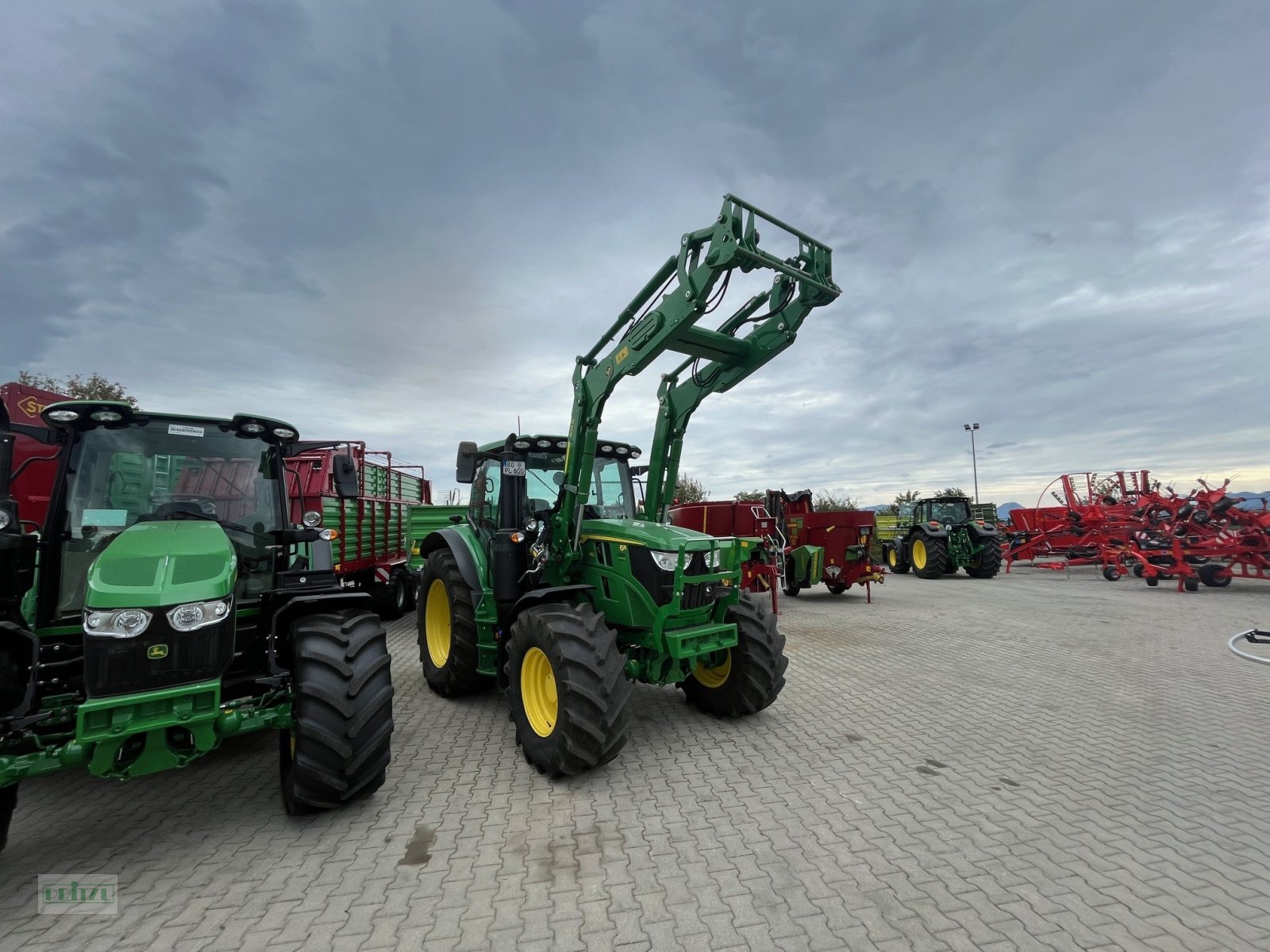 Traktor typu John Deere 6R 110, Neumaschine v Bruckmühl (Obrázok 4)