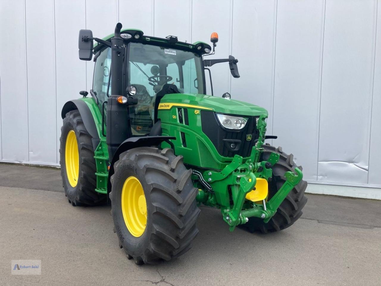 Traktor typu John Deere 6R 120, Gebrauchtmaschine w Wölferheim (Zdjęcie 1)