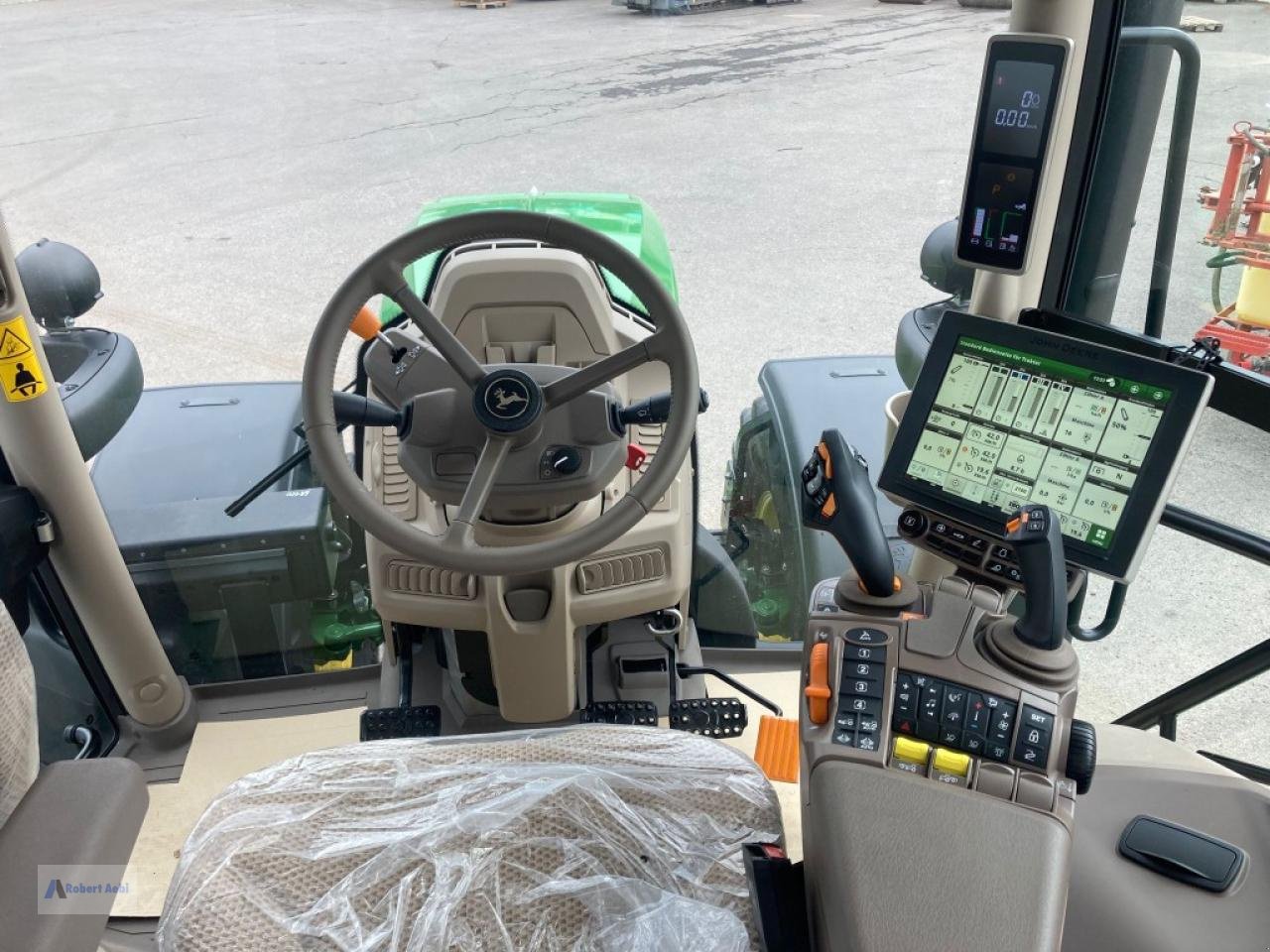 Traktor typu John Deere 6R 120, Gebrauchtmaschine w Wölferheim (Zdjęcie 4)