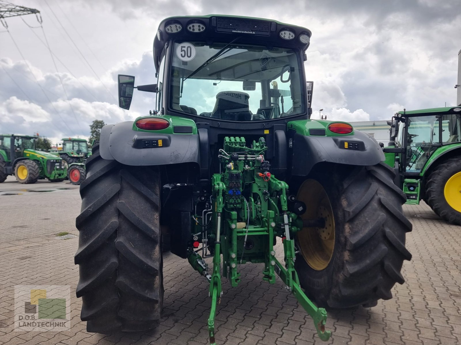 Traktor typu John Deere 6R 130 6R130 6130R mit Reifendruckregelanlage mit Garantie bis 27.07.2026, Gebrauchtmaschine v Regensburg (Obrázek 5)