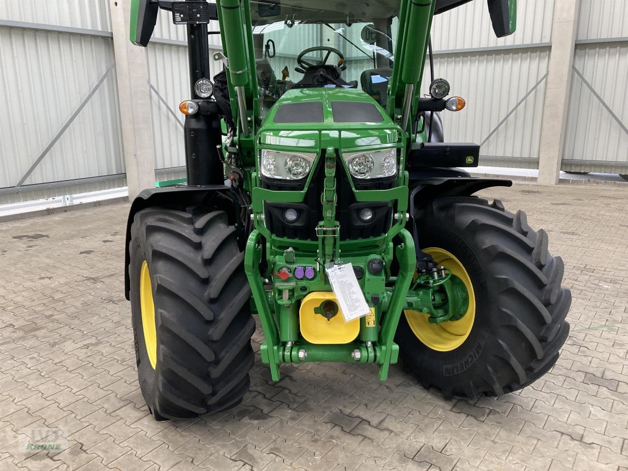 Traktor Türe ait John Deere 6R 130, Gebrauchtmaschine içinde Spelle (resim 3)