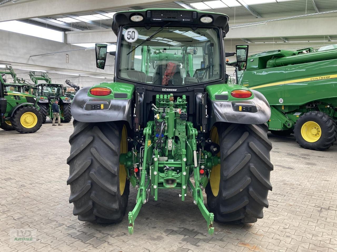 Traktor typu John Deere 6R 130, Gebrauchtmaschine w Spelle (Zdjęcie 7)