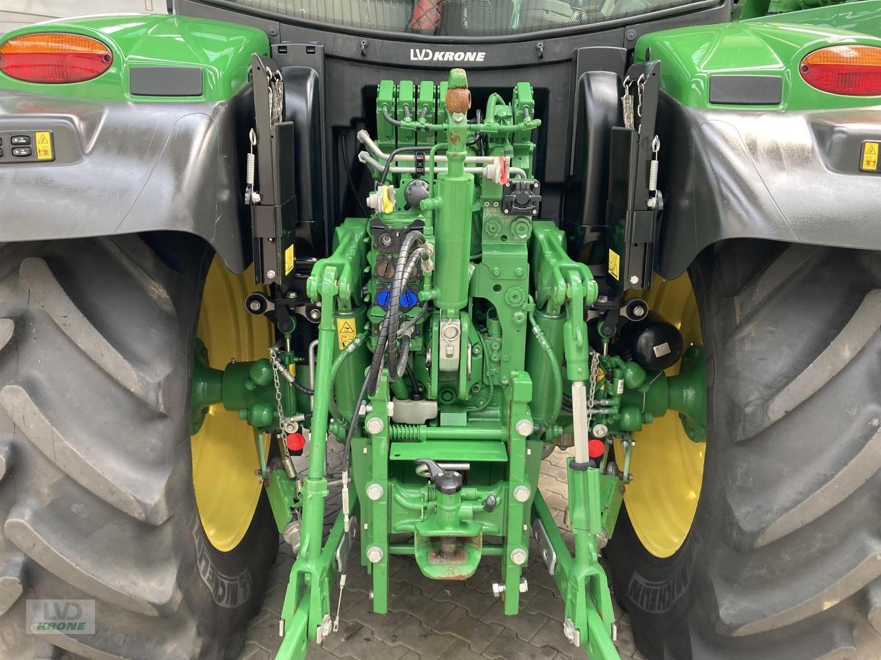 Traktor Türe ait John Deere 6R 130, Gebrauchtmaschine içinde Spelle (resim 8)