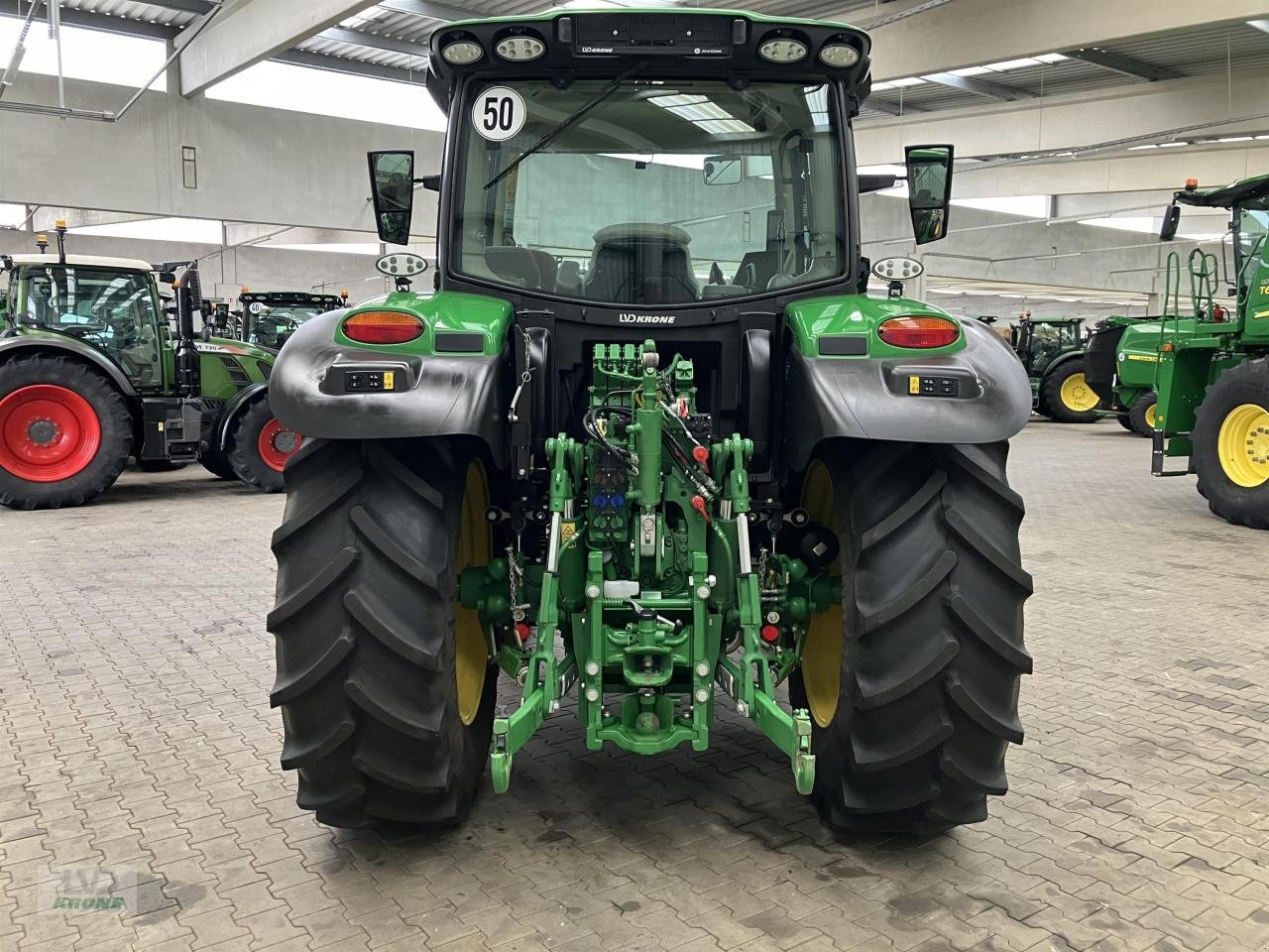 Traktor Türe ait John Deere 6R 130, Gebrauchtmaschine içinde Spelle (resim 5)