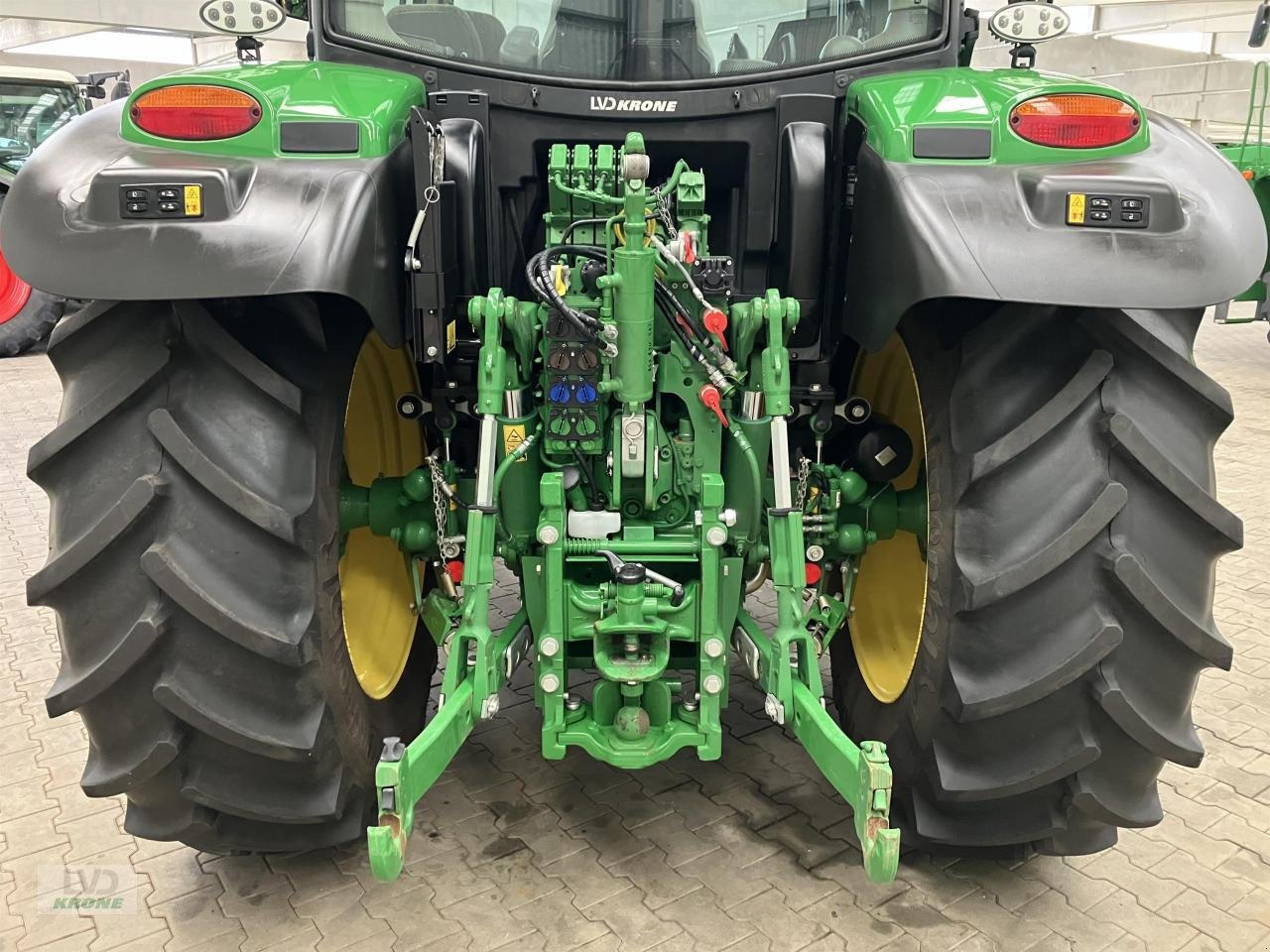 Traktor Türe ait John Deere 6R 130, Gebrauchtmaschine içinde Spelle (resim 7)