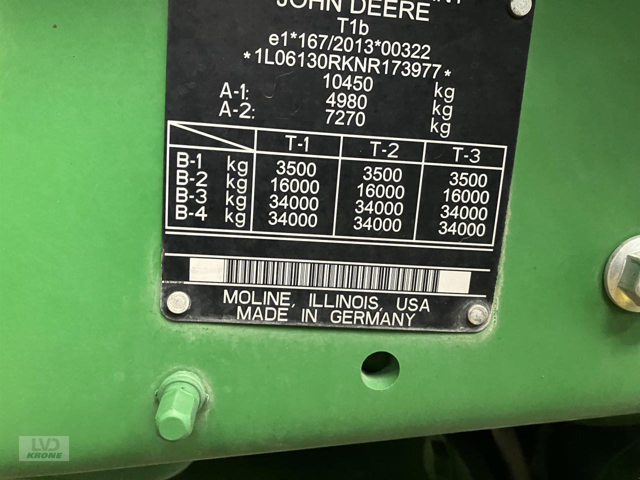 Traktor typu John Deere 6R 130, Gebrauchtmaschine w Spelle (Zdjęcie 18)