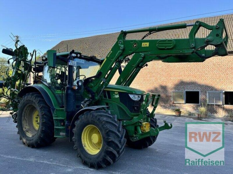 Traktor van het type John Deere 6R 130, Gebrauchtmaschine in Rommerskirchen (Foto 8)