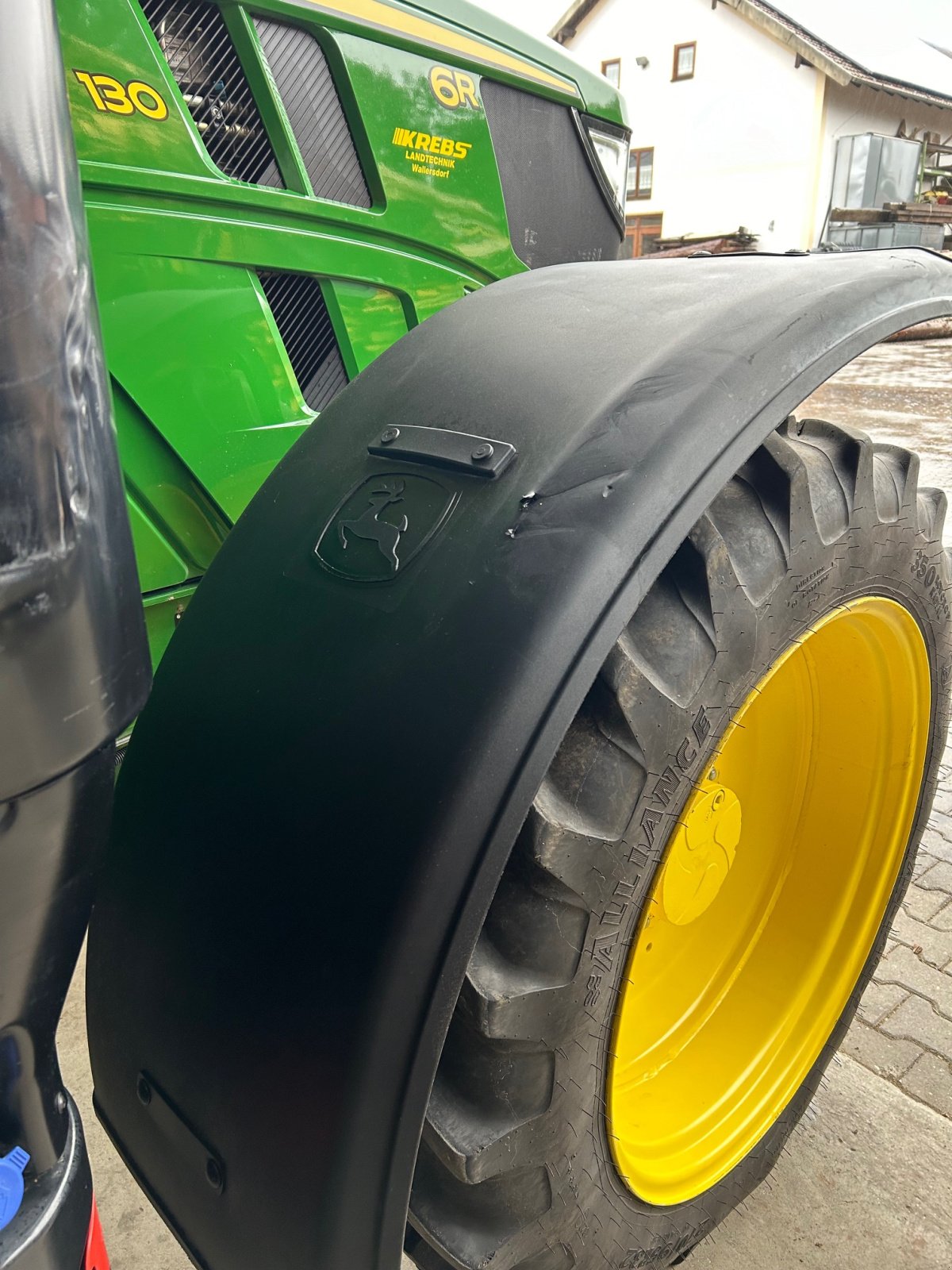 Traktor typu John Deere 6R 130, Gebrauchtmaschine w Wallersdorf (Zdjęcie 14)