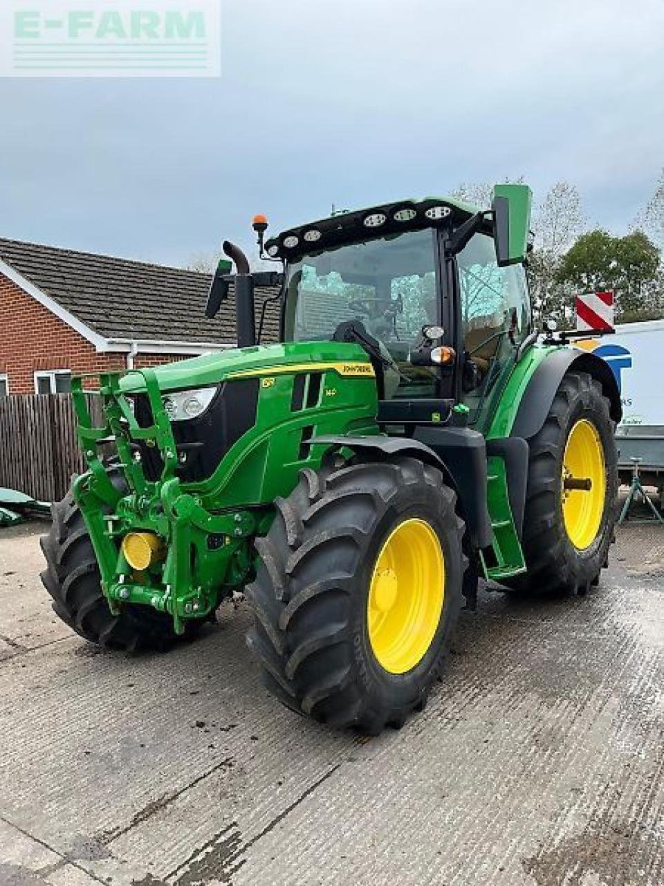 Traktor des Typs John Deere 6r 140, Gebrauchtmaschine in SHREWSBURRY (Bild 1)