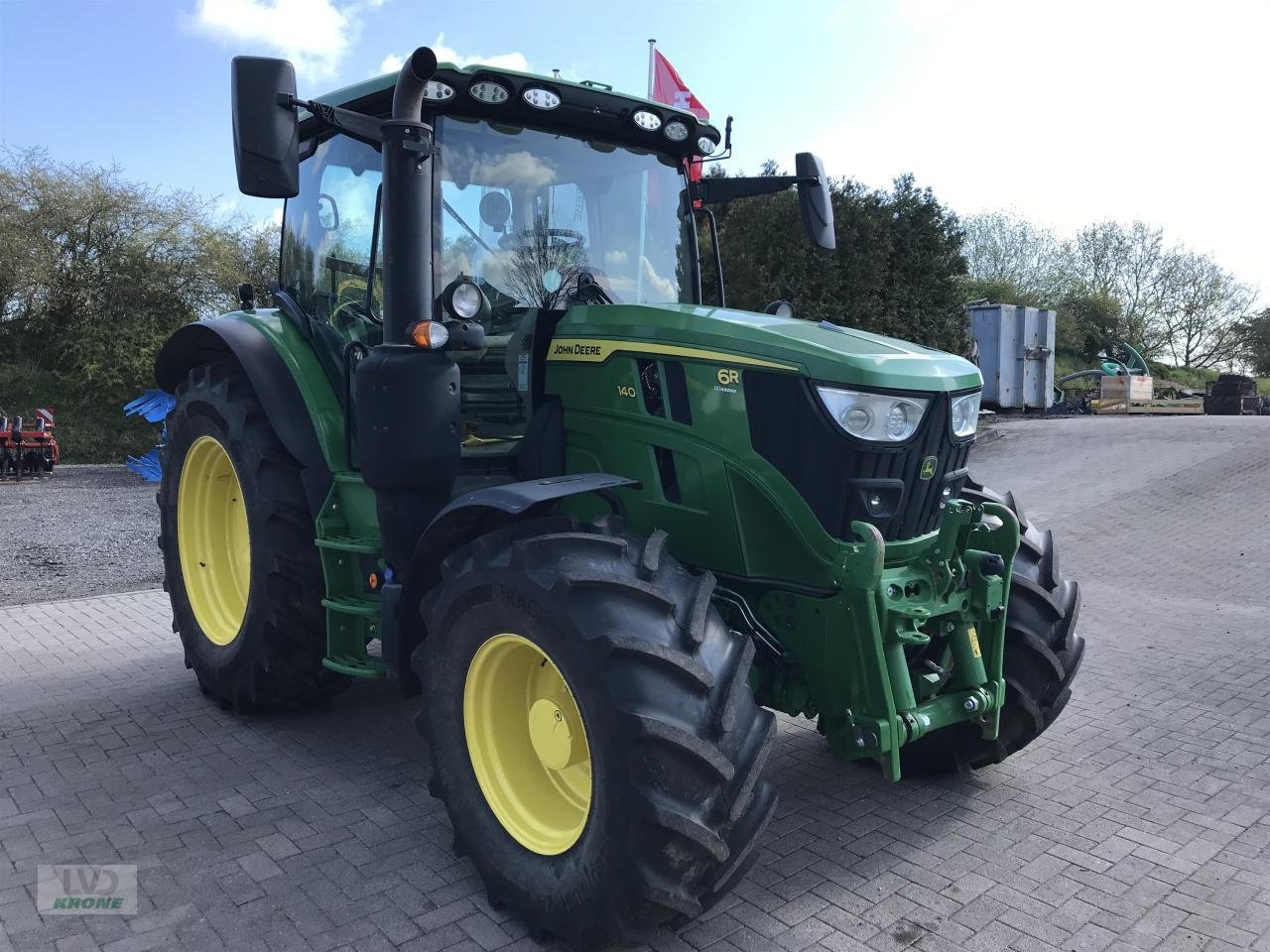 Traktor typu John Deere 6R 140, Gebrauchtmaschine w Alt-Mölln (Zdjęcie 2)