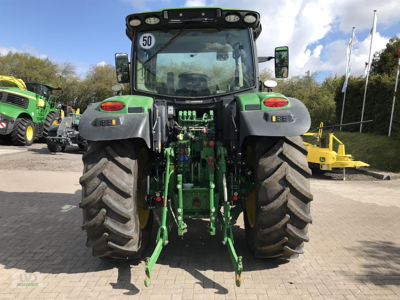 Traktor Türe ait John Deere 6R 140, Gebrauchtmaschine içinde Spelle (resim 5)