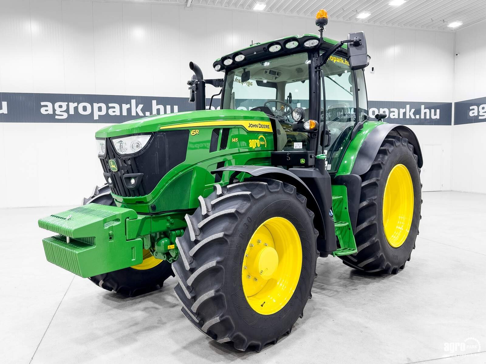 Traktor Türe ait John Deere 6R 145, Gebrauchtmaschine içinde Csengele (resim 1)