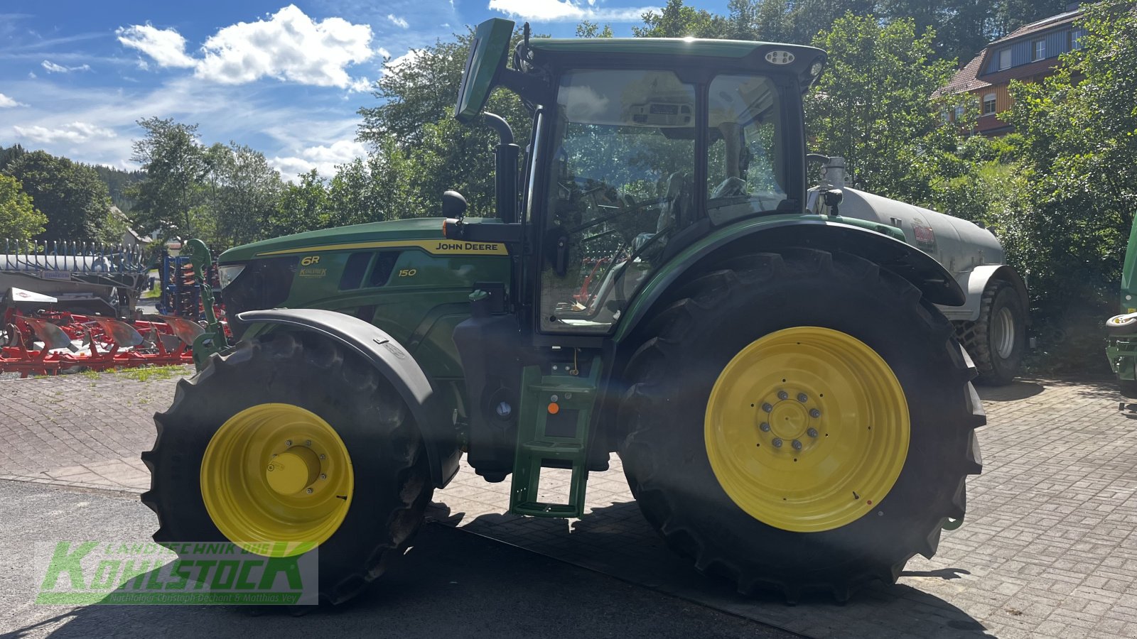 Traktor Türe ait John Deere 6R 150 6R150, Neumaschine içinde Tann (resim 3)