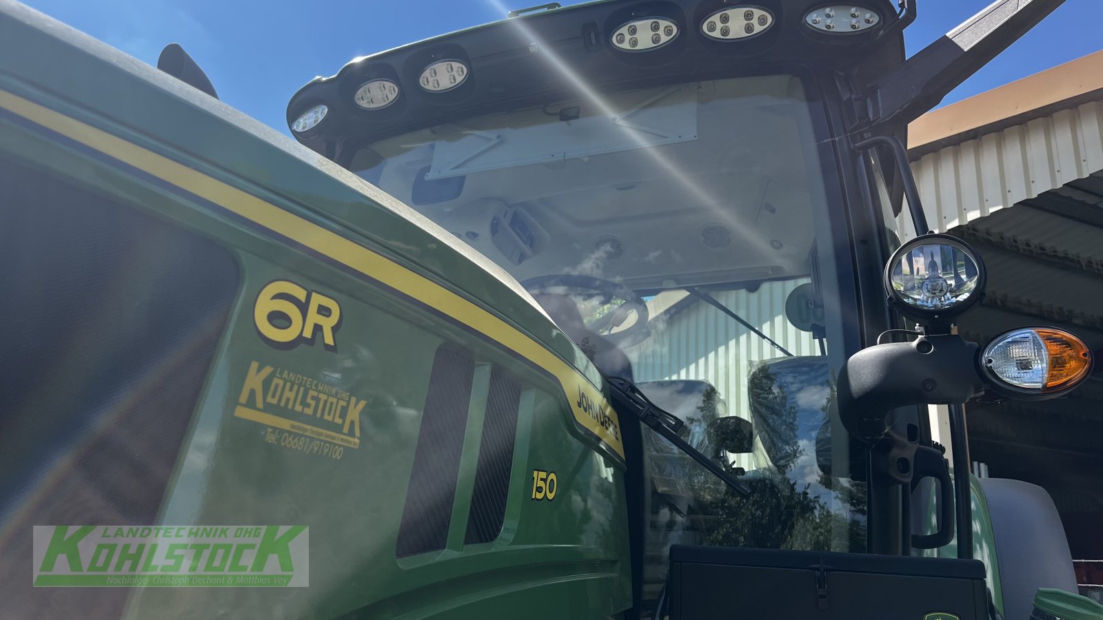 Traktor van het type John Deere 6R 150 6R150, Neumaschine in Tann (Foto 7)