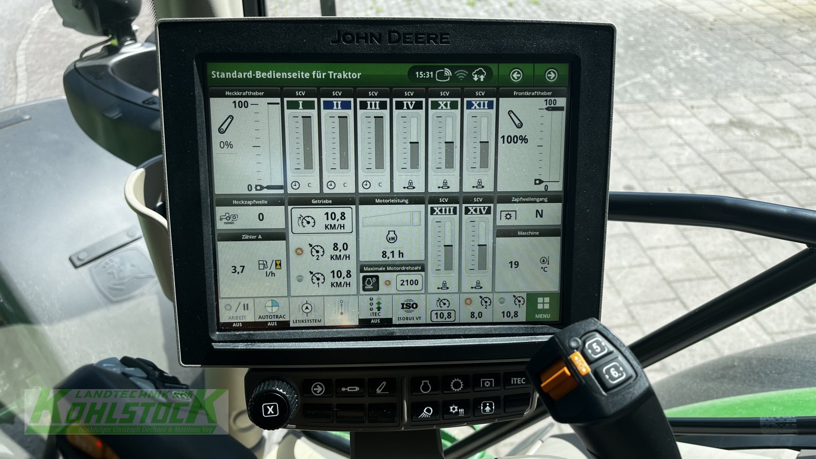 Traktor typu John Deere 6R 150 6R150, Neumaschine w Tann (Zdjęcie 20)