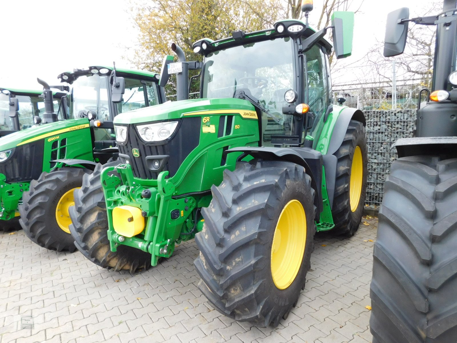 Traktor du type John Deere 6R 150 Demomaschine, Neumaschine en Gross-Bieberau (Photo 1)