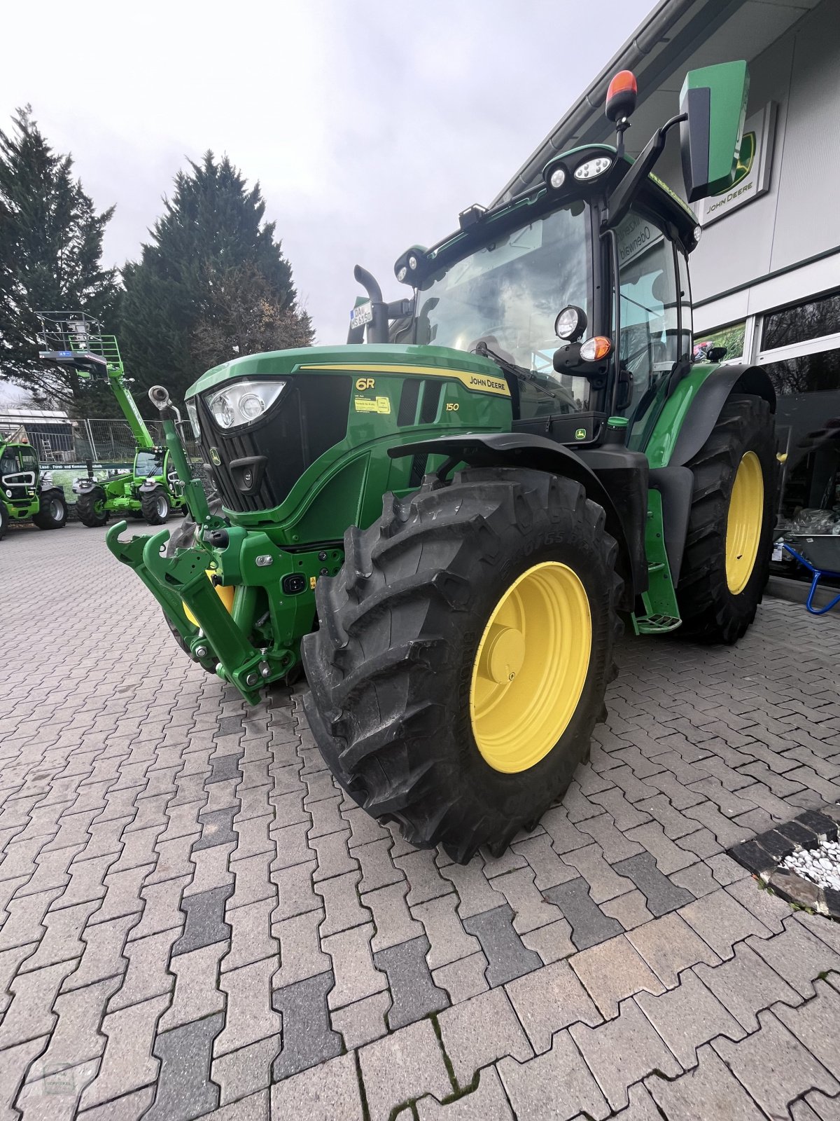 Traktor типа John Deere 6R 150 Garativerlängerung 1500 H, Neumaschine в Gross-Bieberau (Фотография 1)