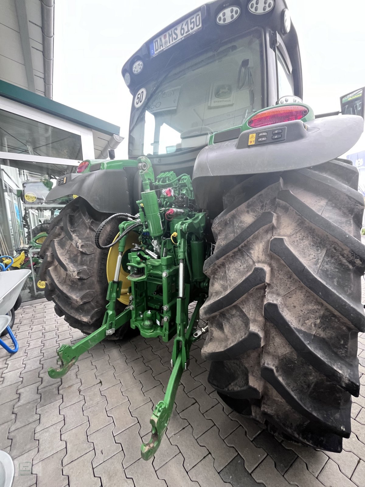 Traktor типа John Deere 6R 150 Garativerlängerung 1500 H, Neumaschine в Gross-Bieberau (Фотография 3)