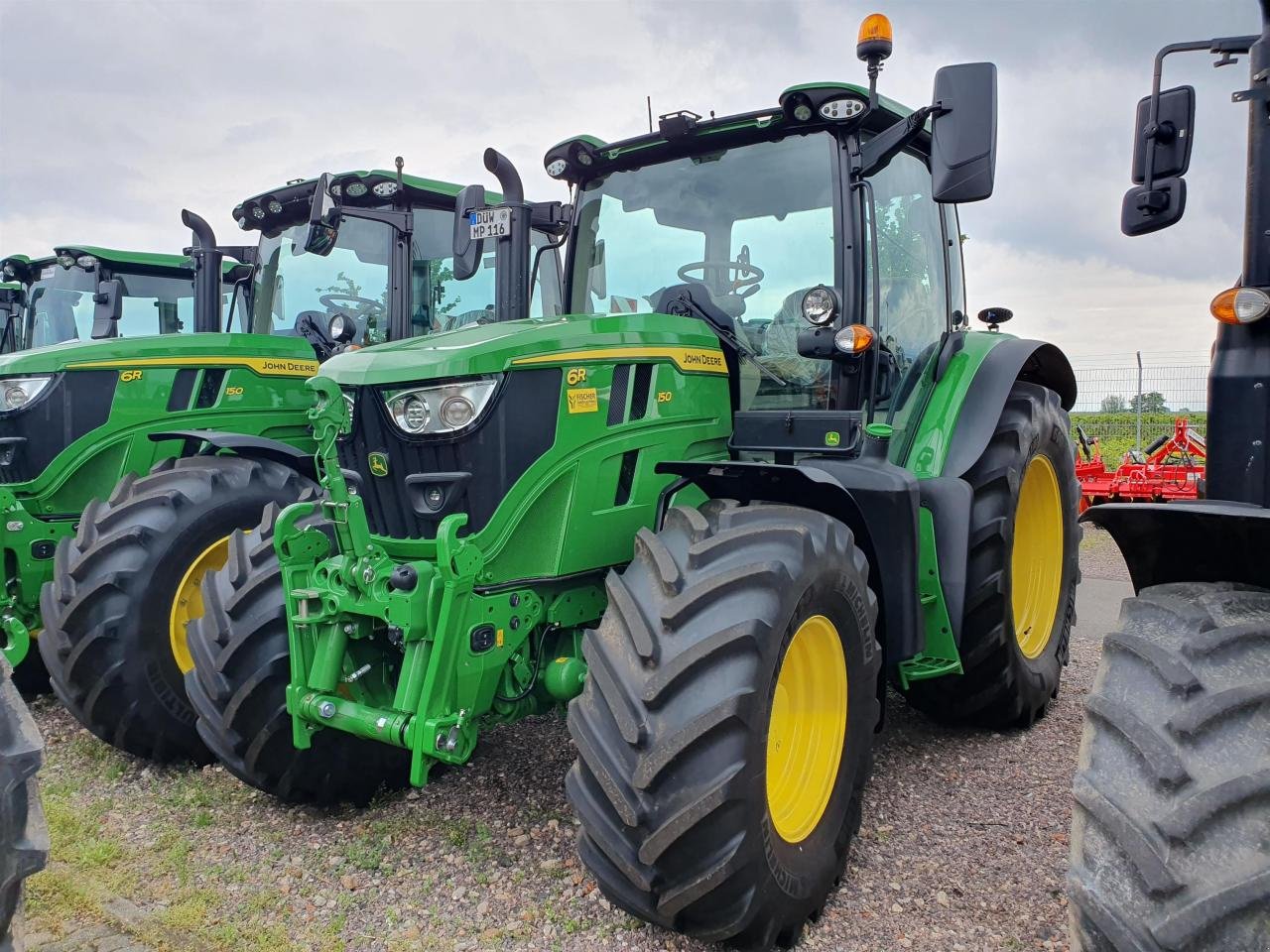 Traktor Türe ait John Deere 6R 150 MP23, Neumaschine içinde Niederkirchen (resim 2)