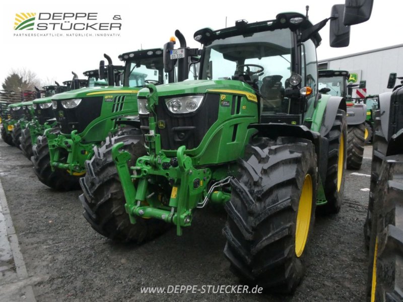 Traktor от тип John Deere 6R 150 MY24, Gebrauchtmaschine в Lauterberg/Barbis (Снимка 1)