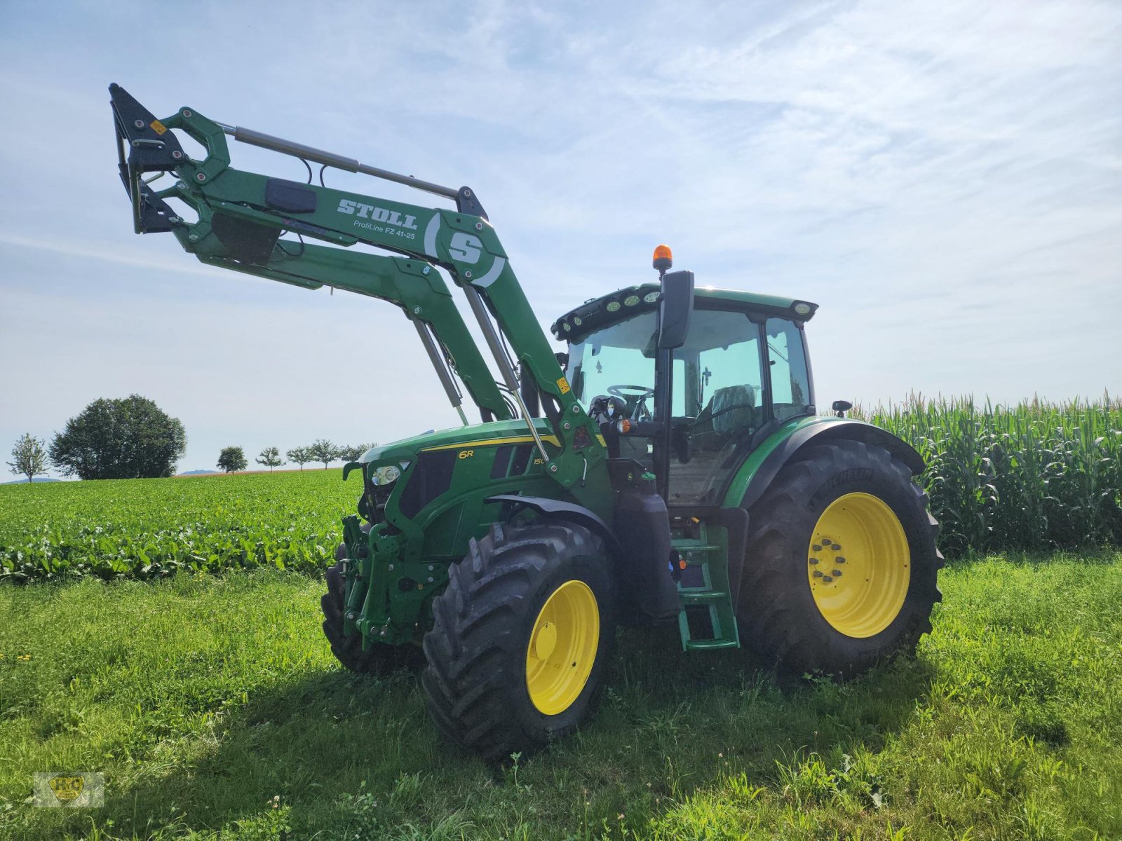 Traktor типа John Deere 6R 150 Pro AutoTrac Frontlader No18, Gebrauchtmaschine в Willanzheim (Фотография 2)