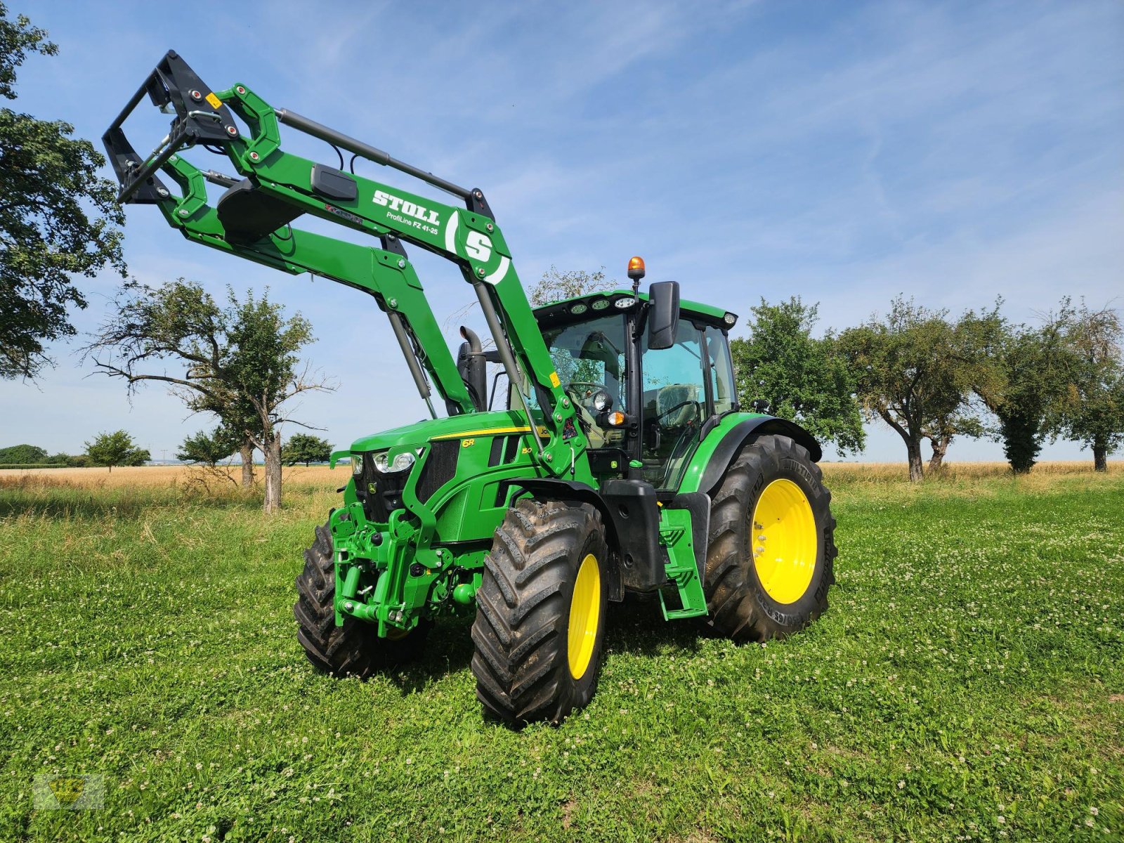 Traktor tip John Deere 6R 150 Pro AutoTrac Frontlader No18, Gebrauchtmaschine in Willanzheim (Poză 1)