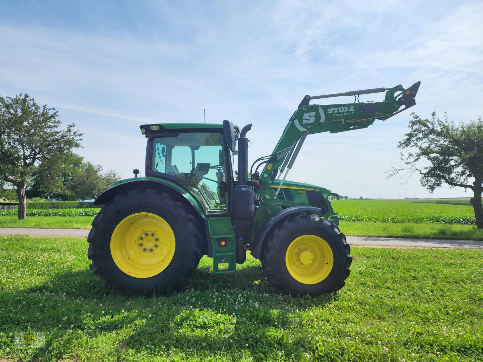 Traktor typu John Deere 6R 150 Pro AutoTrac Frontlader No18, Gebrauchtmaschine v Willanzheim (Obrázok 4)