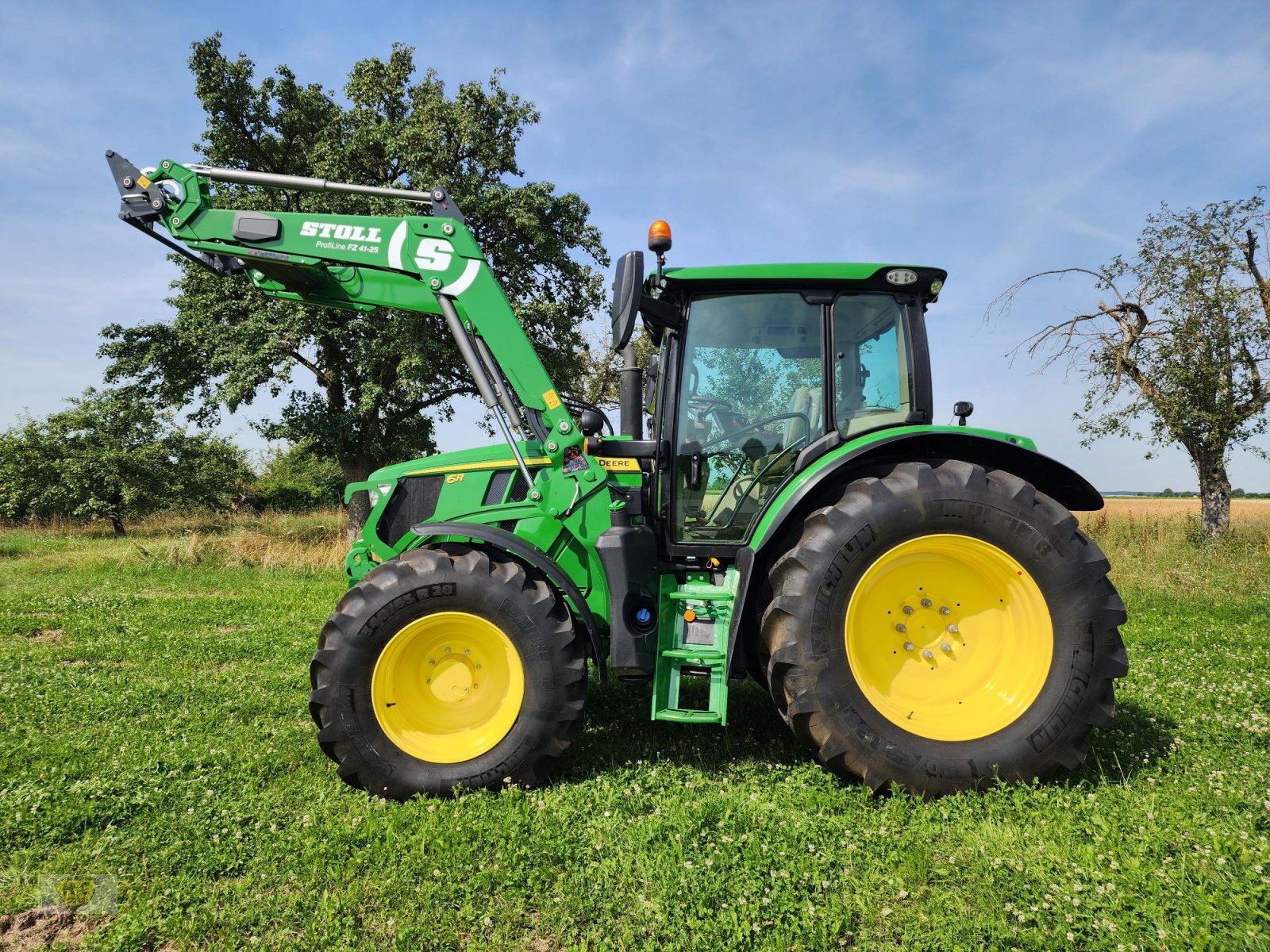 Traktor typu John Deere 6R 150 Pro AutoTrac Frontlader No18, Gebrauchtmaschine v Willanzheim (Obrázok 9)