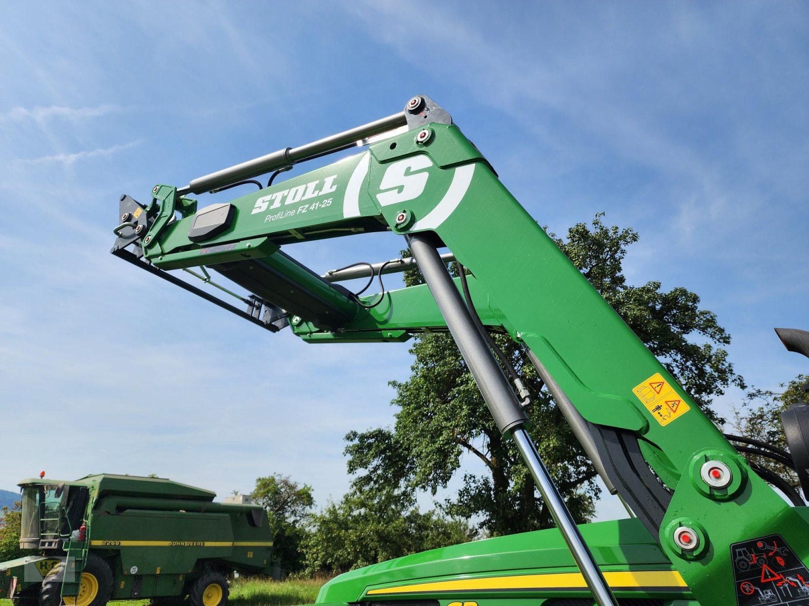 Traktor typu John Deere 6R 150 Pro AutoTrac Frontlader No18, Gebrauchtmaschine v Willanzheim (Obrázek 13)